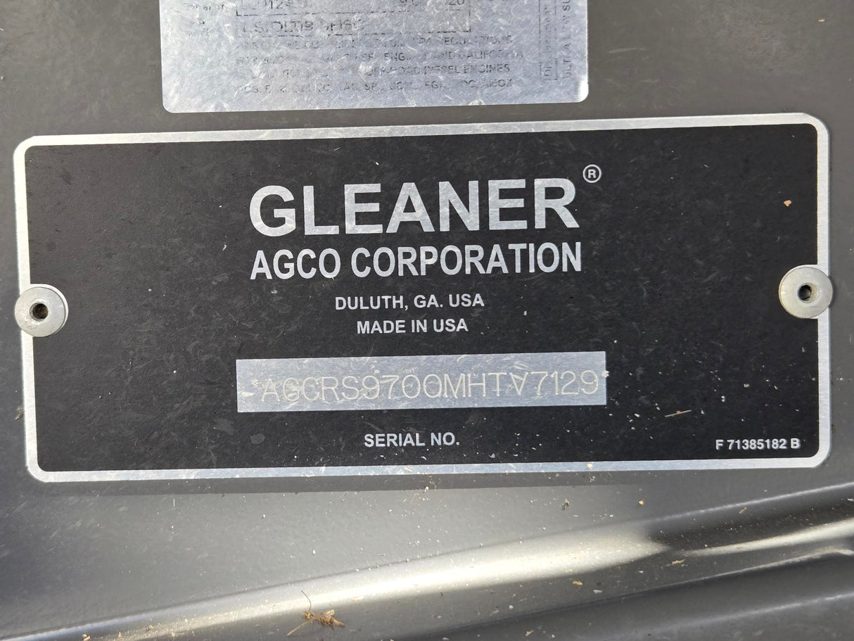 2021 Gleaner S97