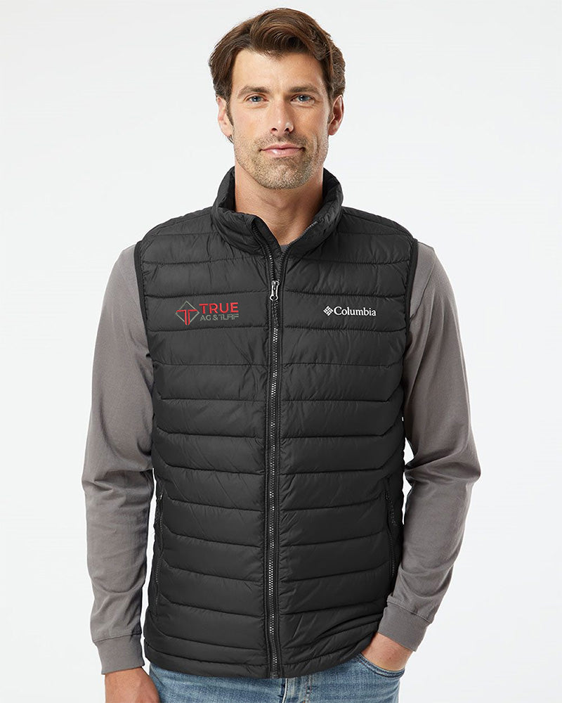 True Ag & Turf Columbia Mens Powder Lite Vest Merchandise - True Ag & Turf