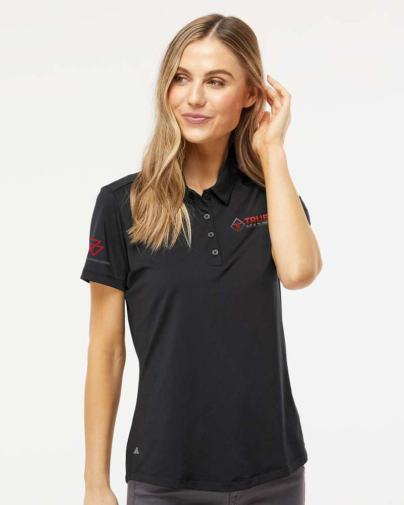 True Ag & Turf Adidas Women's Ultimate Solid Polo Merchandise - True Ag & Turf