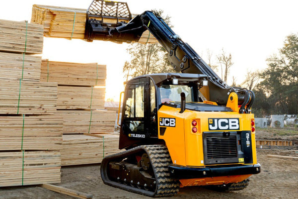 JCB 3TS-8T Track Skid Steer Compact Loader Tractor - True Ag & Turf