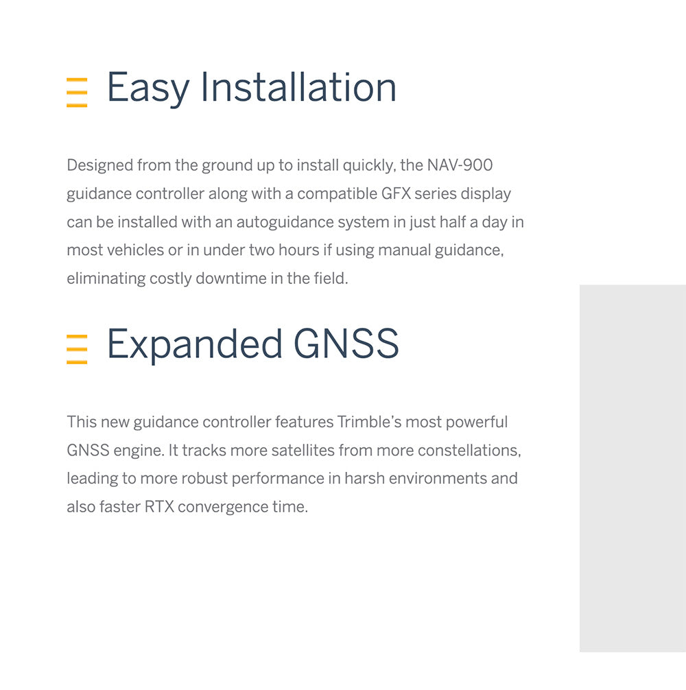 Trimble GFX-1060 Display Kit w/ NAV-900 Bundle 138000-01 Parts - True Ag & Turf