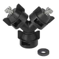 AGCO Turbo TeeJet Visiflo Dual Polymer Outlet Spray Tip, 110⁰, Size 06 AG426176 Parts - True Ag & Turf