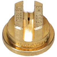 AGCO Standard Even Flat Fan Spray Tip, Brass, Size 01, 80⁰ AG001398 Parts - True Ag & Turf