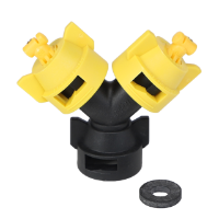 AGCO Turbo TeeJet Visiflo Dual Polymer Outlet Spray Tip, 110⁰, Size 02 AG426172 Parts - True Ag & Turf