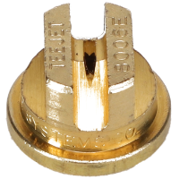 AGCO Standard Even Flat Fan Spray Tip, Brass, Size 6, 80⁰ AG001433 Parts - True Ag & Turf