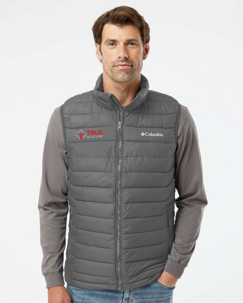 True Ag & Turf Columbia Mens Powder Lite Vest Merchandise - True Ag & Turf
