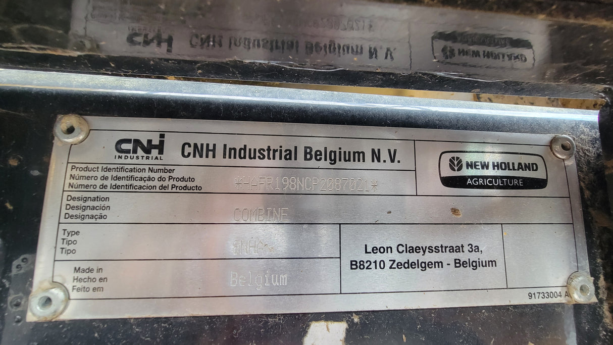 0 New Holland CR10-9