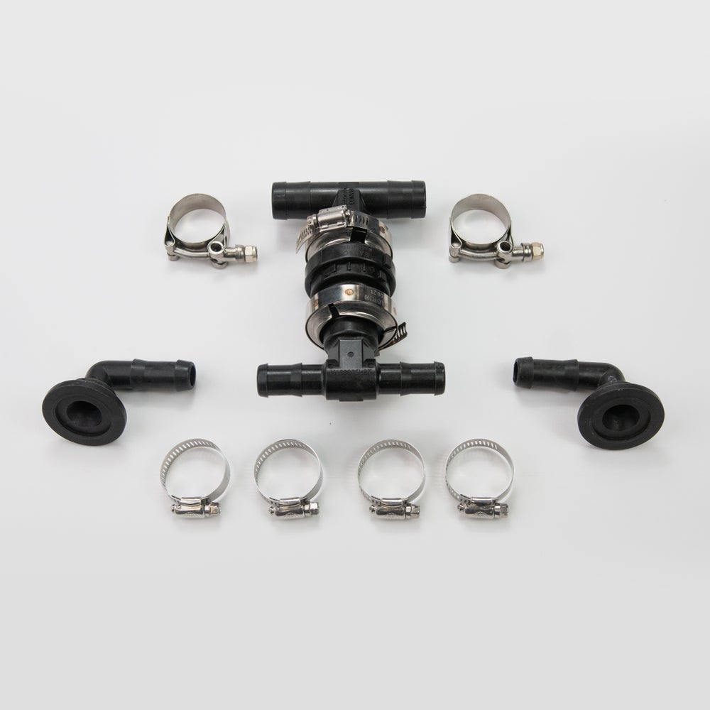 Precision Planting Kit, Dual 90 deg flange fittings w/ Check Valve Tee (Center Fed) 723158 Parts - True Ag & Turf