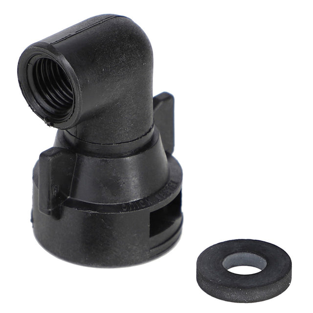 AGCO Quick TeeJet Adapter Cap with 1/4" FPT, 90⁰ AG056979 Parts - True Ag & Turf