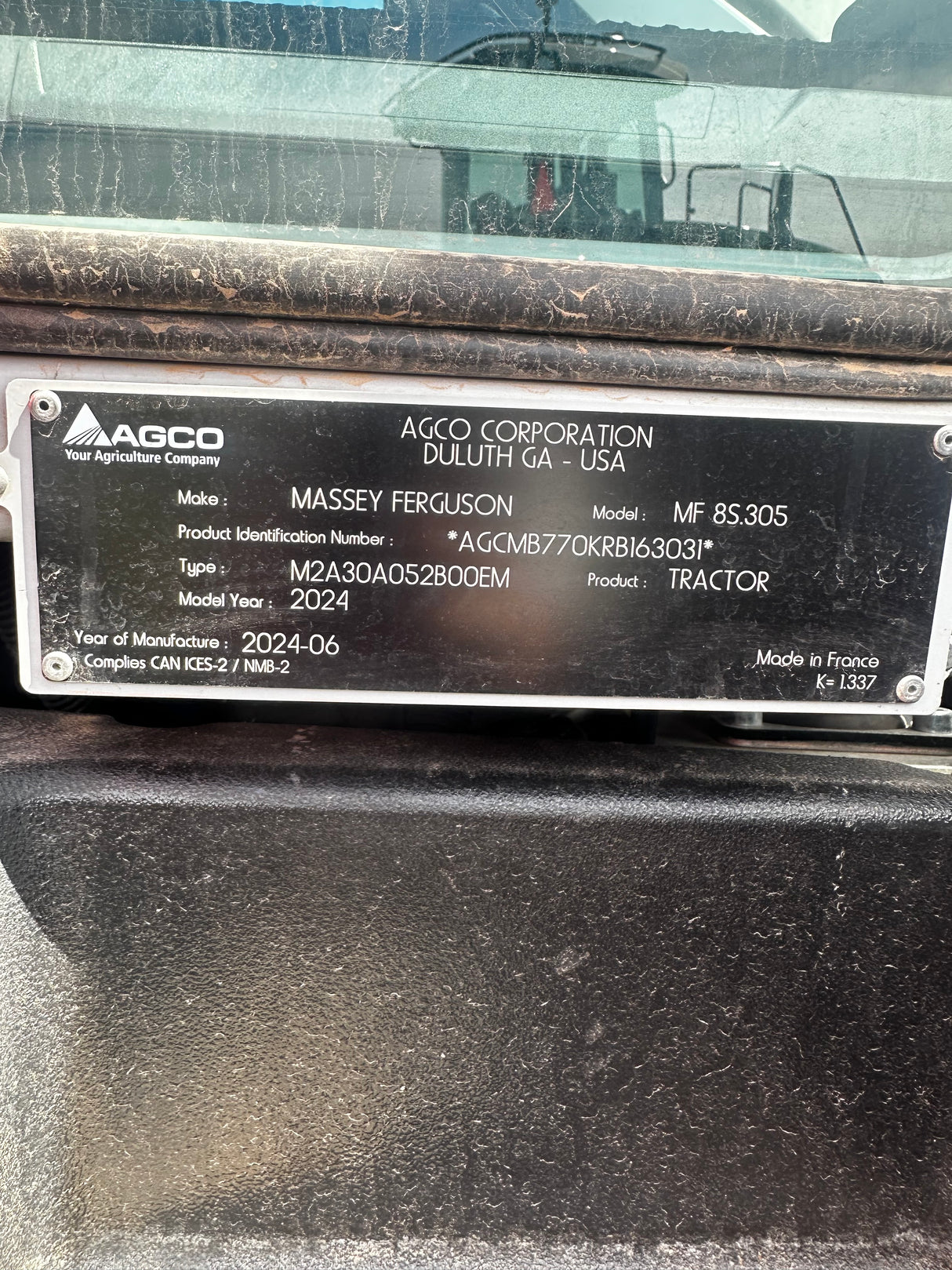 2024 Massey Ferguson MF8S.305 N - True Ag & Turf