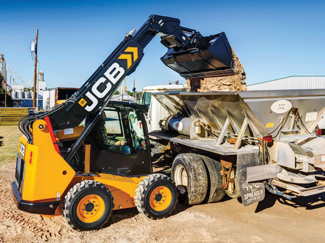 JCB 3TS-8W Wheeled Skid Steer Compact Loader Tractor - True Ag & Turf