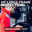 Massey Ferguson Large Frame Tractor Inspection Service - Includes Filter and Engine Oil Change Service - True Ag & Turf