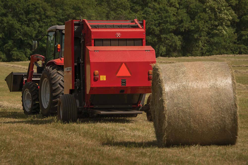 Hesston by Massey Ferguson MF 1745D Economy Round Baler Hay & Harvest - True Ag & Turf