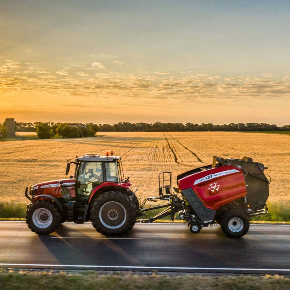 Hesston by Massey Ferguson RB 4160V ProTec Round Baler Wrapper Combo Hay & Harvest - True Ag & Turf