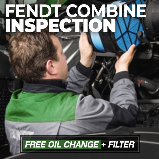 Fendt Combine Inspection Service - Includes Filter and Engine Oil Change Service - True Ag & Turf