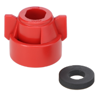 AGCO Quick TeeJet Cap, Red for Oval ACP0484570 Parts - True Ag & Turf