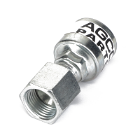 AGCO Hydraulic Hose Fitting, C Cutoff 1.5", H1 Stem Hex 18 mm G710308155 Parts - True Ag & Turf