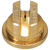 AGCO Standard Even Flat Fan Spray Tip, Brass, Size 01, 80‚Å∞ AG001398  - True Ag & Turf