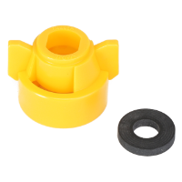 AGCO Quick TeeJet Cap, Yellow for Oval ACP0484600 Parts - True Ag & Turf