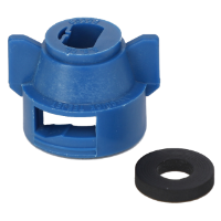 AGCO Quick TeeJet Cap for Large Capacity Flat Fans, Blue AG055210 Parts - True Ag & Turf