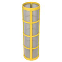 AGCO 1-1/4" and 1-1/2" Line Strainer, 80 Mesh Screen, Zinc Yellow AG052372 Parts - True Ag & Turf