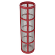 AGCO 1-1/4" and 1-1/2" Line Strainer, 16 Mesh Screen, Brown Red AG052375 Parts - True Ag & Turf