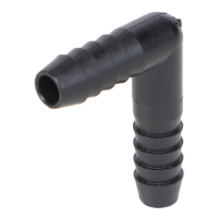 AGCO Pentair Hypro Hose Barb Elbow Fitting, Poly, 3/8" X 3/8" AG054982 Parts - True Ag & Turf