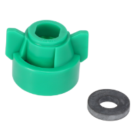 AGCO Quick TeeJet Cap, Green for Oval ACP0484590 Parts - True Ag & Turf