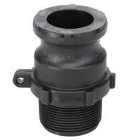 AGCO 1-1/2" Male Adapter X 1-1/2" Male Thread Poly Cam Lever Coupling AG000822 Parts - True Ag & Turf