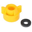 AGCO Quick TeeJet Cap, Yellow, Universal Fit ACP0484700 Parts - True Ag & Turf