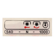 AGCO DECAL 3612119M1 Parts - True Ag & Turf
