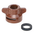 AGCO Quick Hardi Cap for Oval Nozzles, Brown AG426562 Parts - True Ag & Turf