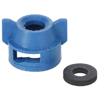 AGCO Quick TeeJet Cap with Round Hole and Locating Nib, Blue AG055221 Parts - True Ag & Turf