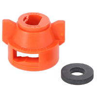 AGCO Quick TeeJet Cap for Large Capacity Flat Fans, Orange AG055206 Parts - True Ag & Turf