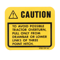 AGCO Safety Decal 2752579M1 Parts - True Ag & Turf