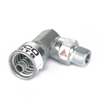AGCO Hydraulic Hose Fitting, C Cutoff 0.8", H1 Stem Hex 3/4" G710010405 Parts - True Ag & Turf
