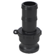 AGCO 1-1/2" Male Adapter X 1-1/2" Hose Shank Poly Cam Lever Coupling AG000820 Parts - True Ag & Turf