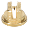 AGCO Standard Flat Fan Spray Tip, Brass, Size 02, 80‚Å∞ 6641238  - True Ag & Turf