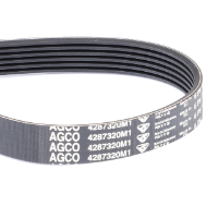 AGCO Serpentine Belt, PK6 Profile 4287320M1 Parts - True Ag & Turf