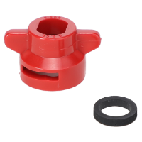 AGCO Quick Hardi Cap for Oval Nozzles, Red AG053853 Parts - True Ag & Turf