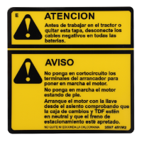 AGCO DECAL 3597451M2 Parts - True Ag & Turf