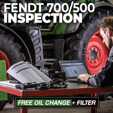 Fendt 700/500 Series Inspection Service - Includes Filter and Engine Oil Change Service - True Ag & Turf